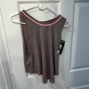 Good hYOUman Women's Limitless Zuri Tank Top, purple/gray and pink, Brand New